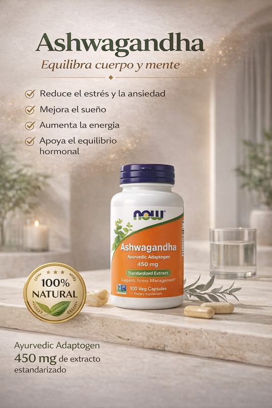 Ashwagandha Relajante Natural
